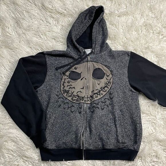 Disney The Nightmare Before Christmas Jack Skellington Hoodie, Adult Size M. - Picture 1 of 3